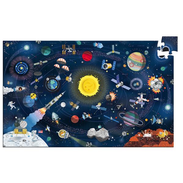 Puzzle 200P L'espace + livret