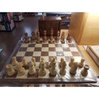Ensemble Jeu d'Echecs T4 Lettré & Chiffré