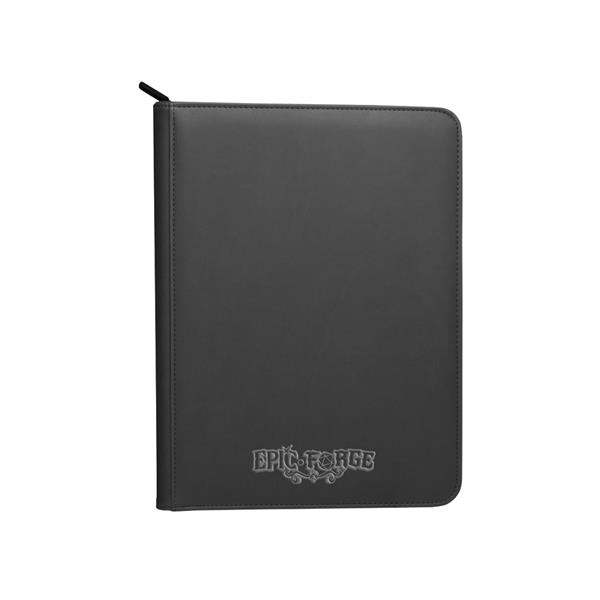 Portfolio Zippé Simili 20 pages pour 9 Cartes Sleevées - 35x26 cm