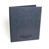 Ecran MJ Simili Cuir aimanté A4 - Bleu