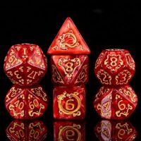 Dés pour jdr - Auspicious Clouds-red