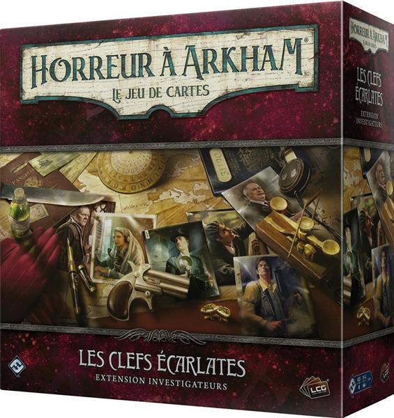 Horreur à Arkham JCE : Les Clefs Écarlates (Investigateurs)