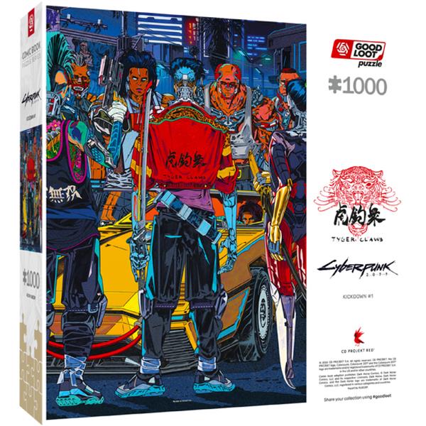 Puzzle 1000 pièces Cyberpunk 2077 - Kickdown