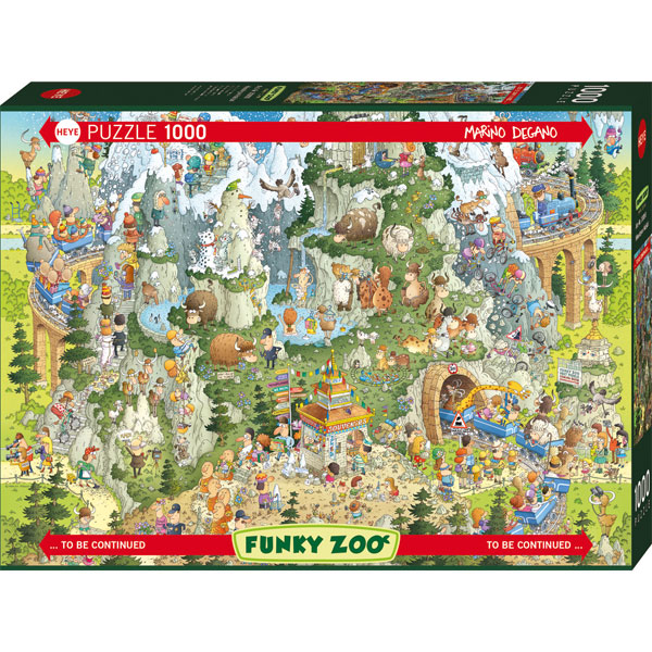 Puzzle 1000 Pièces Funky Zoo Himalayan Habitat