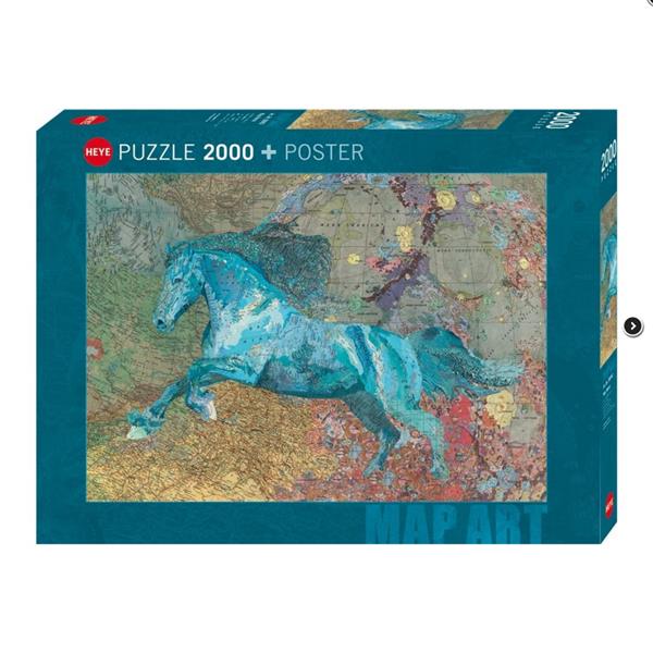 Puzzle 2000 pièces Art Horse