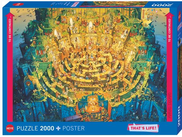 Puzzle 2000 pièces That's Life Deep Down