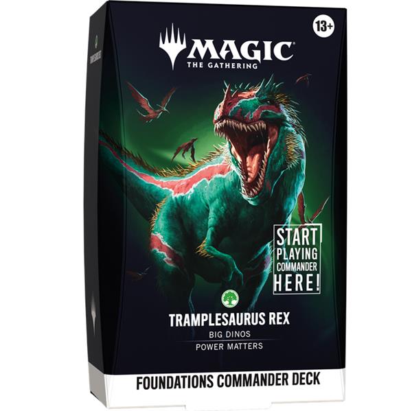 Magic Fondations Deck Commander - Tramplesaurus Rex VO