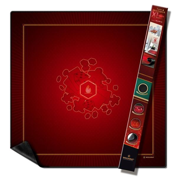 Tapis multijeux Rouge 92x92
