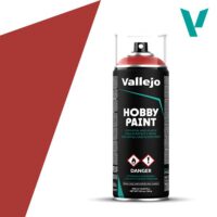 Bombe Vallejo Primer - Rouge Ecarlate