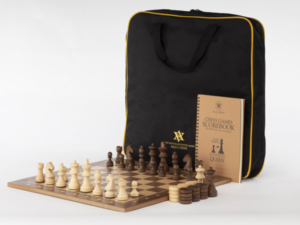 Ensemble Jeu d'Echecs Bois 39.5cm