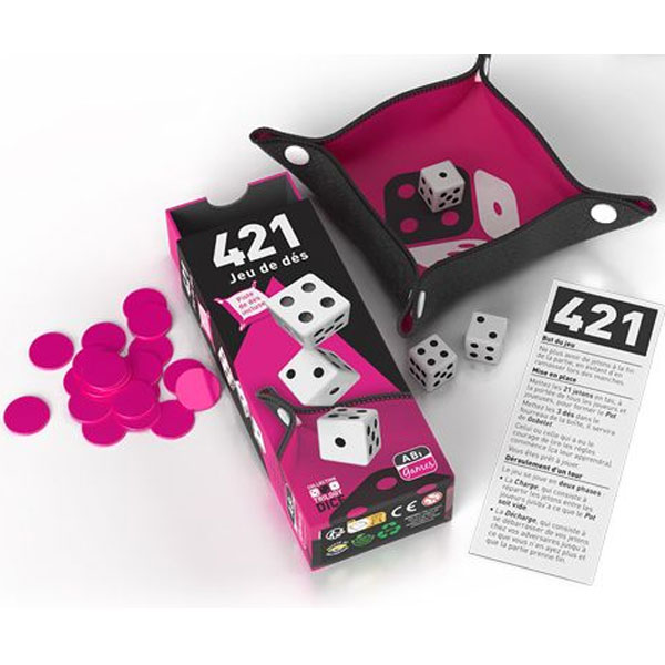 Jeu de 421 avec piste