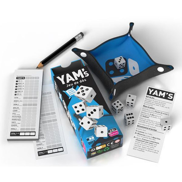 Jeu de Yam's  avec piste