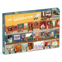 Puzzle 500P Au musée + livret
