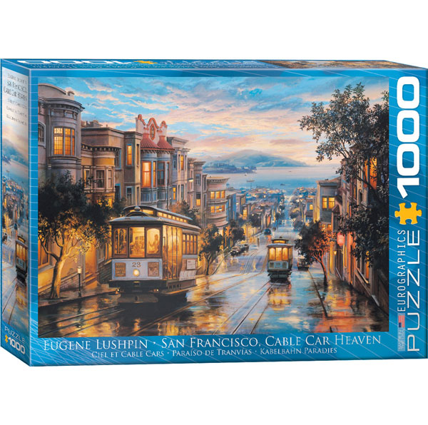 Puzzle 1000 pièces Tramway San Francisco