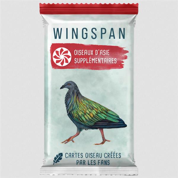 Wingspan Extension Fan-Designed : Oiseaux d'Asie supplémentaires