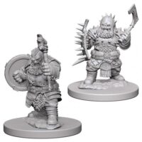 Figurines jeu de rôle Dwarf Male Barbarian